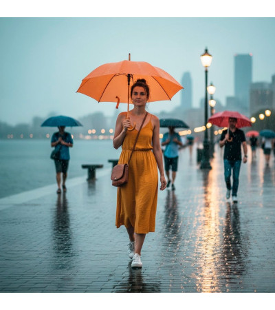 Парасоля-тростина напівавтоматична Bergamo Toprain