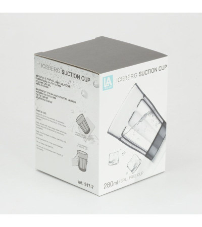 Кухоль непроливний 280 мл тританова Line Art Iceberg