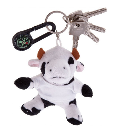 Брелок-іграшка плюшева корова Fofcio Bessie