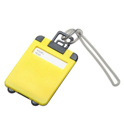 Бирка багажная с цветной крышкой 953167 под печать