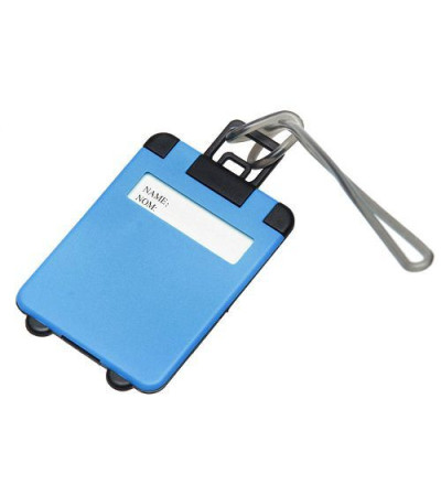 Бирка багажная с цветной крышкой 953167 под печать