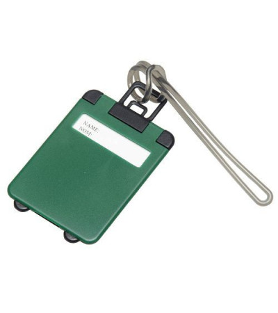 Бирка багажная с цветной крышкой 953167 под печать