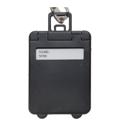 Бирка багажная с цветной крышкой 953167 под печать