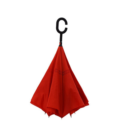 Зонт-трость LINE ART WONDER, обратное сложение, механический-45450