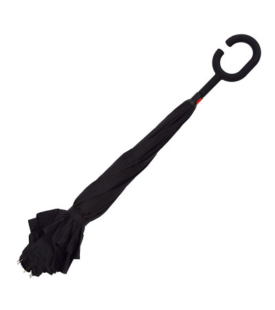 Зонт-трость LINE ART WONDER, обратное сложение, механический-45450