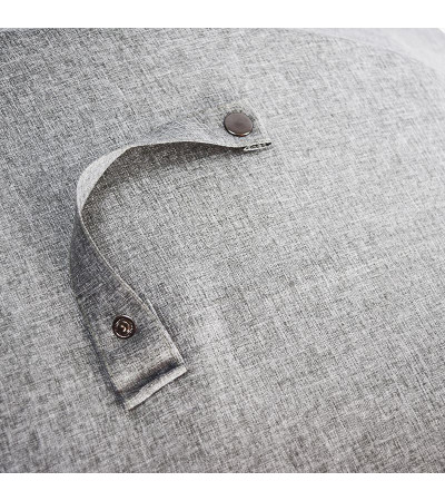 Зонт-трость LINE ART STATUS, полуавтоматический-45770