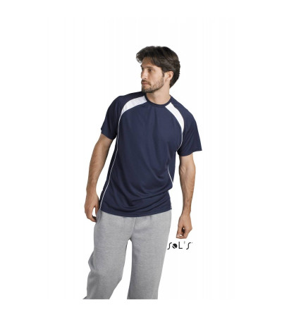 Футболка двухцветная SOL’S MATCH 114221