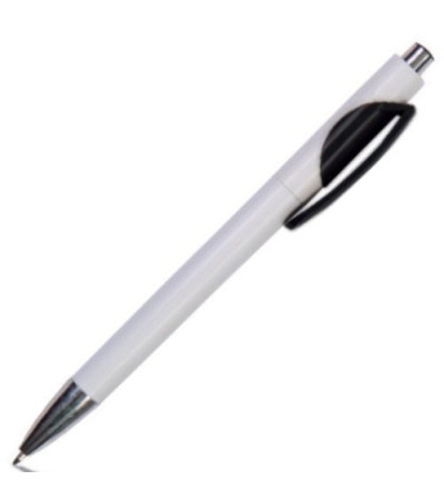 Ручка шариковая NELLA в пластиковом корпусе и цветным клипом 110070 под печать