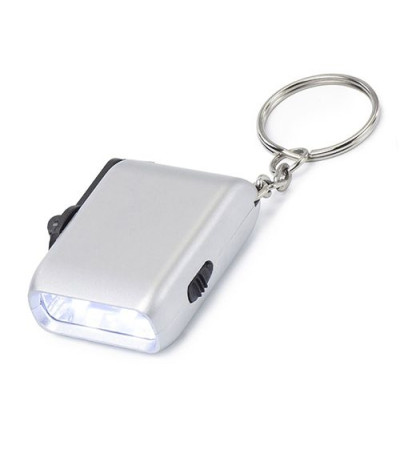 Брелок-фонарик с встроенным моторчиком для подзарядок 102081 под печать