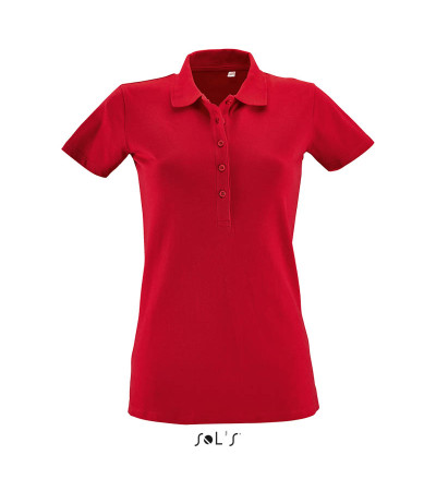 Женская рубашка поло из х/б ткани с эластаном SOL'S PHOENIX WOMEN 017091