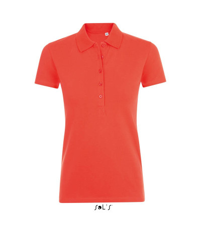 Женская рубашка поло из х/б ткани с эластаном SOL'S PHOENIX WOMEN 017091