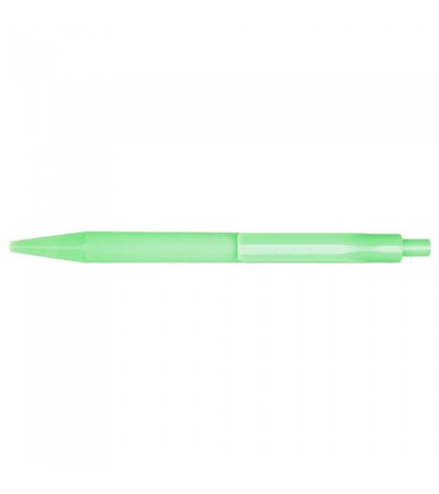 Элегантная пластиковая ручка с глянцевыми вставками 391644 под логотип