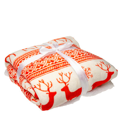 Плед двухсторонний шерповый TM "Sun Line" 420 г/м²