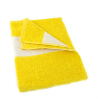 Полотенце с белым бордюром