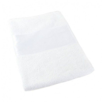 Полотенце с белым бордюром