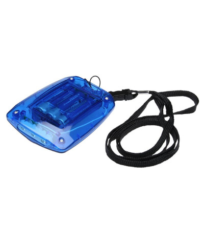 Фонарик в прозрачном корпусе на шнурке для шеи 952984 под печать логотипа