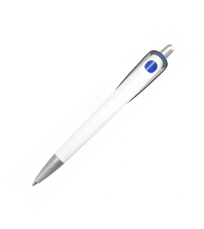 Ручка под моделью Roma из пластика, ТМTotobi с полупрозрачным клипом под печать