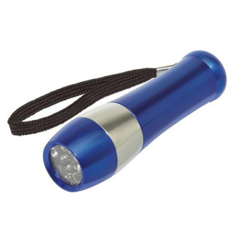 Ліхтарик в алюмінієвому корпусі з LED джерелами світла 90403 під гравіювання логотипу