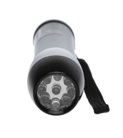 Фонарик в алюминиевом корпусе с LED источниками света 90403 под гравировку логотипа