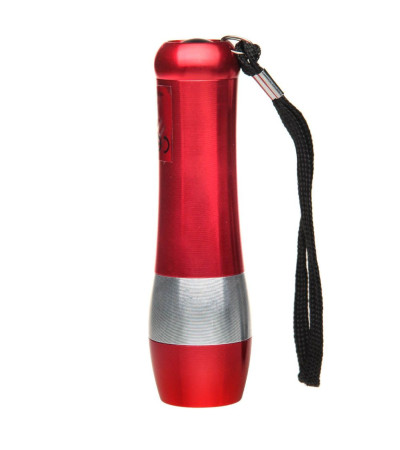 Фонарик в алюминиевом корпусе с LED источниками света 90403 под гравировку логотипа