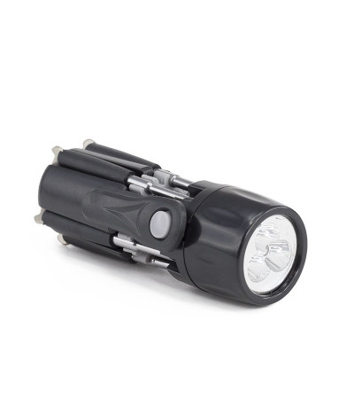 Мультифункциональный фонарик Multilight с LED лампами и набором отверток производства Lighthouse под логотип