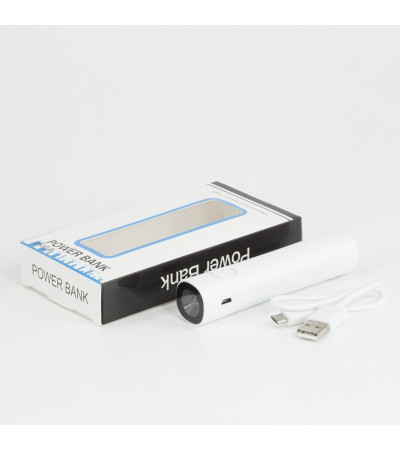 Power bank, 2600 мА/г, 1A, фонарь 2600.8