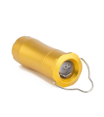 Фонарь LED NEW POWER в алюминиевом корпусе с четырьмя режимами работы и регулируемой линзой для яркости под гравировку