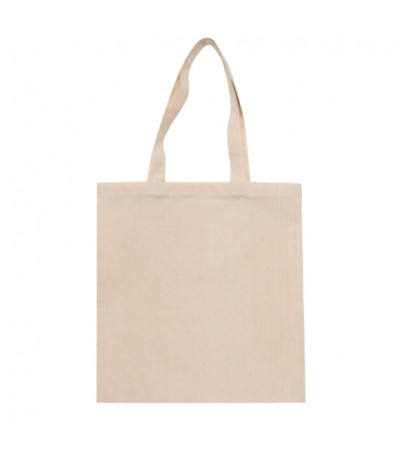 Сумка хлопковая YARA с длинными ручками длиной 60 см, хлопок 160 г / м2, размер 38х42 см