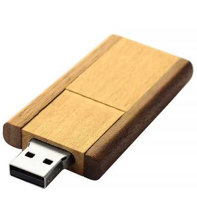 Деревянный USB флеш-накопитель S0212 4Гб, 8Гб, 16Гб, 32Гб, 64Гб