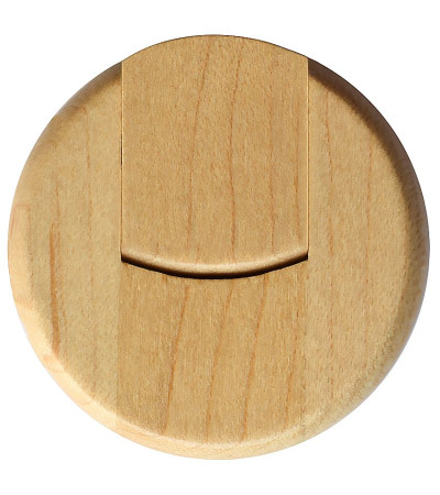 Круглая деревянная флешка S0247 4Гб, 8Гб, 16Гб, 32Гб, 64Гб