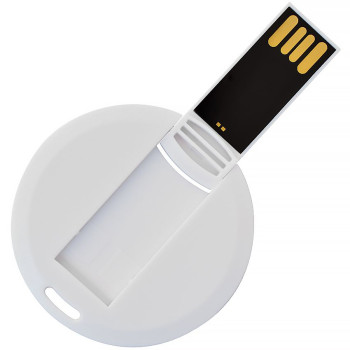 Круглая USB флешка-карта S1018 4Гб, 8Гб, 16Гб, 32Гб, 64Гб