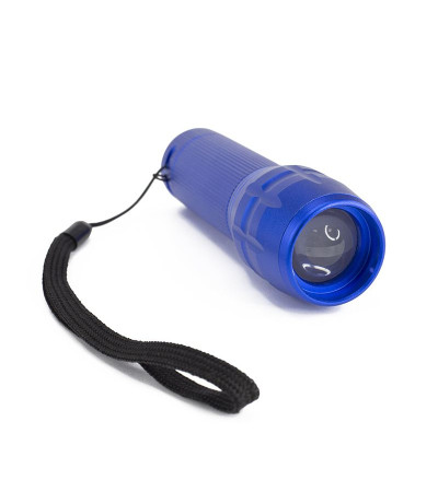 Супер фонарь влагозащищенный Pocket с LED диодами и линзой в металлическом корпусе с 3 режимами работы под гравировку