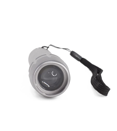 Супер фонарь влагозащищенный Pocket с LED диодами и линзой в металлическом корпусе с 3 режимами работы под гравировку