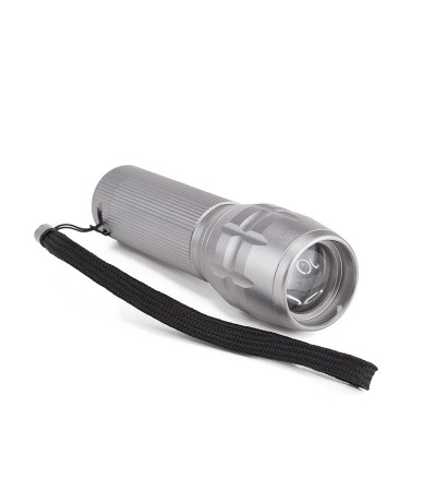 Супер фонарь влагозащищенный Pocket с LED диодами и линзой в металлическом корпусе с 3 режимами работы под гравировку