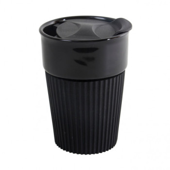 Керамическая  чашка AFINA BLACK 400 мл