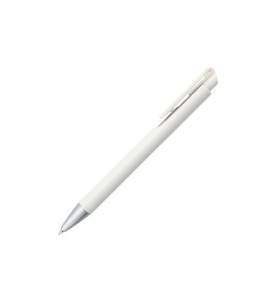 Ручка Nika в пластиковом цветном корпусе и клипом на кнопке под нанесение логотипа