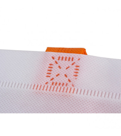 Сумка POINT WHITE из нетканого материала 80 г / м2 с ручками длиной 55 см, 38х41 см