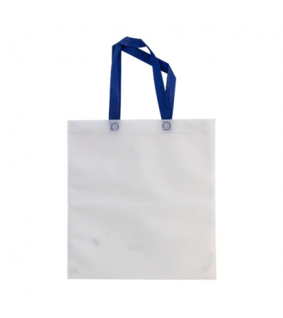 Сумка POINT WHITE из нетканого материала 80 г / м2 с ручками длиной 55 см, 38х41 см