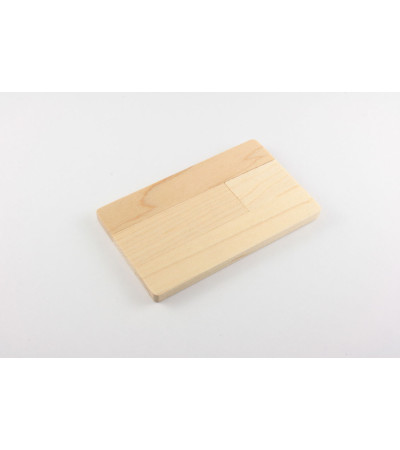 Флешка карточка из дерева 4Гб, 8Гб, 16Гб, 32Гб, 64Гб