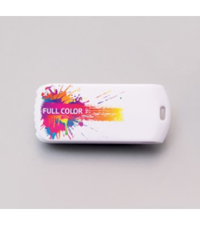 Мини флешка из пластика под полноцветную печать P20 4Гб, 8Гб, 16Гб, 32Гб, 64Гб