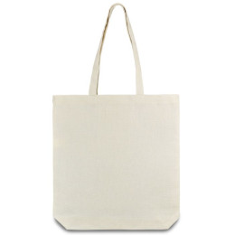 Еко-сумка з бавовни (39х41х8 (дно) см) 210г / кв. м Українського Виробництва