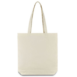 Еко-сумка з бавовни (36х38х7 (дно) см) 240г / кв. м Українського Виробництва