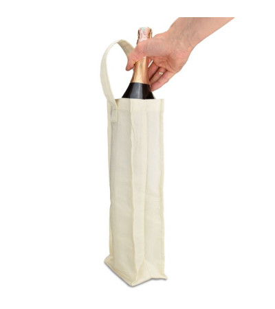 Сумка для бутылки одинарная (11х8х35 см) (дно) см) 240г/кв.м Украинского производства