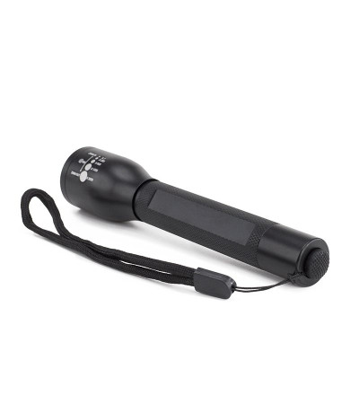 Надежный фонарь Bond с влагозащитной, оснащен LED технологией, 3 режима регулировки линзы под гравировку