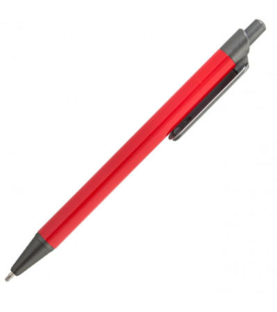 Ручка с названием ZELDA в цветном, металлическом корпусе с графитовым клипом под лазерную гравировку