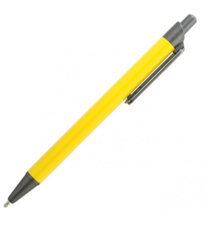 Ручка с названием ZELDA в цветном, металлическом корпусе с графитовым клипом под лазерную гравировку