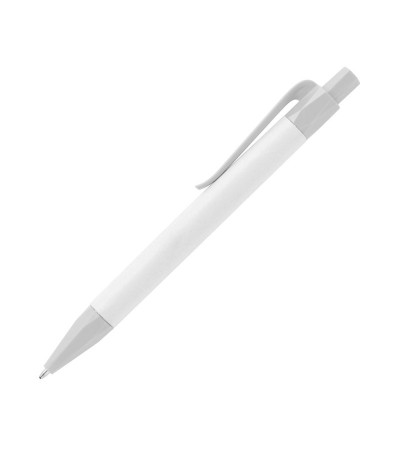 Практичная ручка из био-разлагаемой кукурузы и крафтовой бумаги под логотип