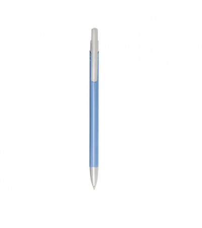 Ручка из металла с цветной эмалью и хромированными деталями, под гравировку