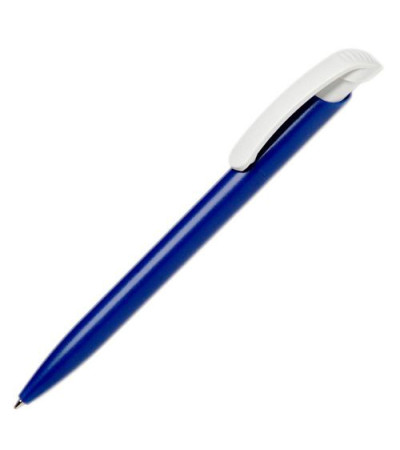 Ручка в пластиковом, перламутровом корпусе, с названием Clear производителя Ritter Pen 02000 под логотип