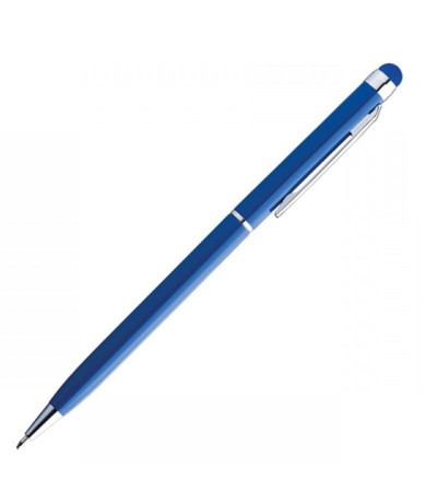 Ручка с названием 215M, от производителя Bergamo в лакированным, металлическом корпусе со стилусом под гравировку